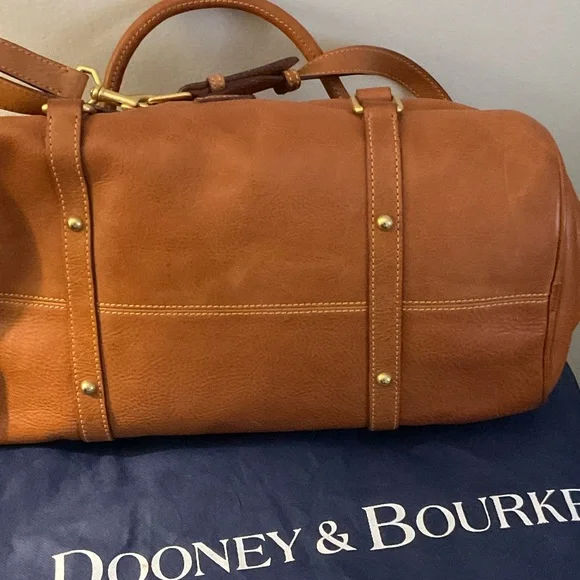 Dooney & Bourke Flourtine Leather Satchel Large - Picture 7 of 16
